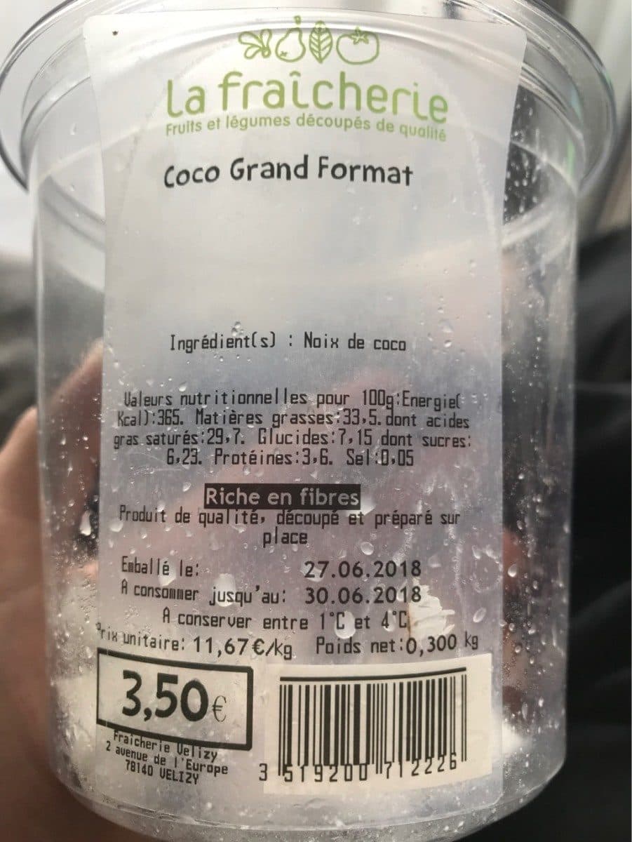 Open Food Facts Coco grand format packshot