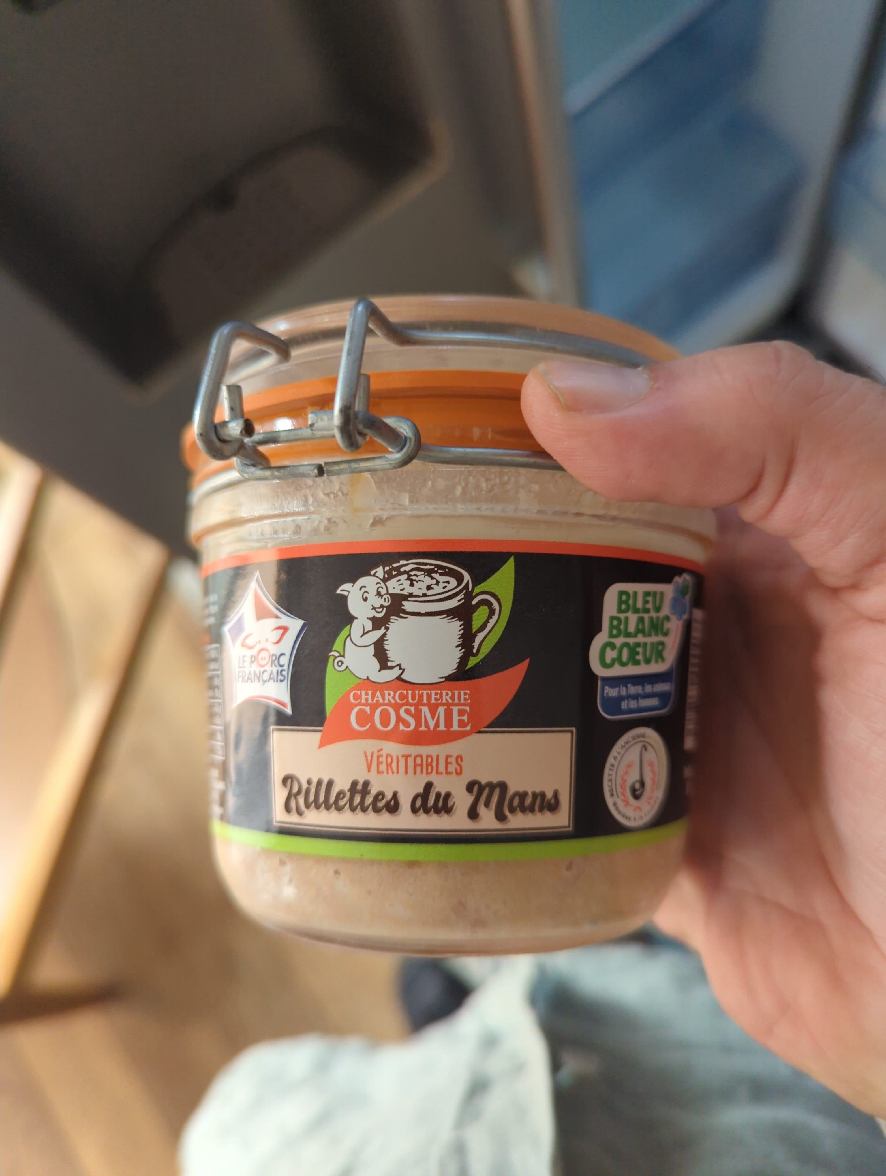 Cosme Veritables rillettes du Mans packshot