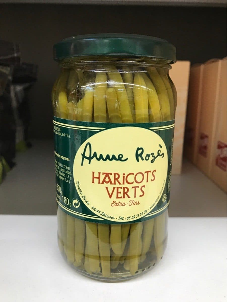 Anne Rozès Haricots vert extra-fins packshot