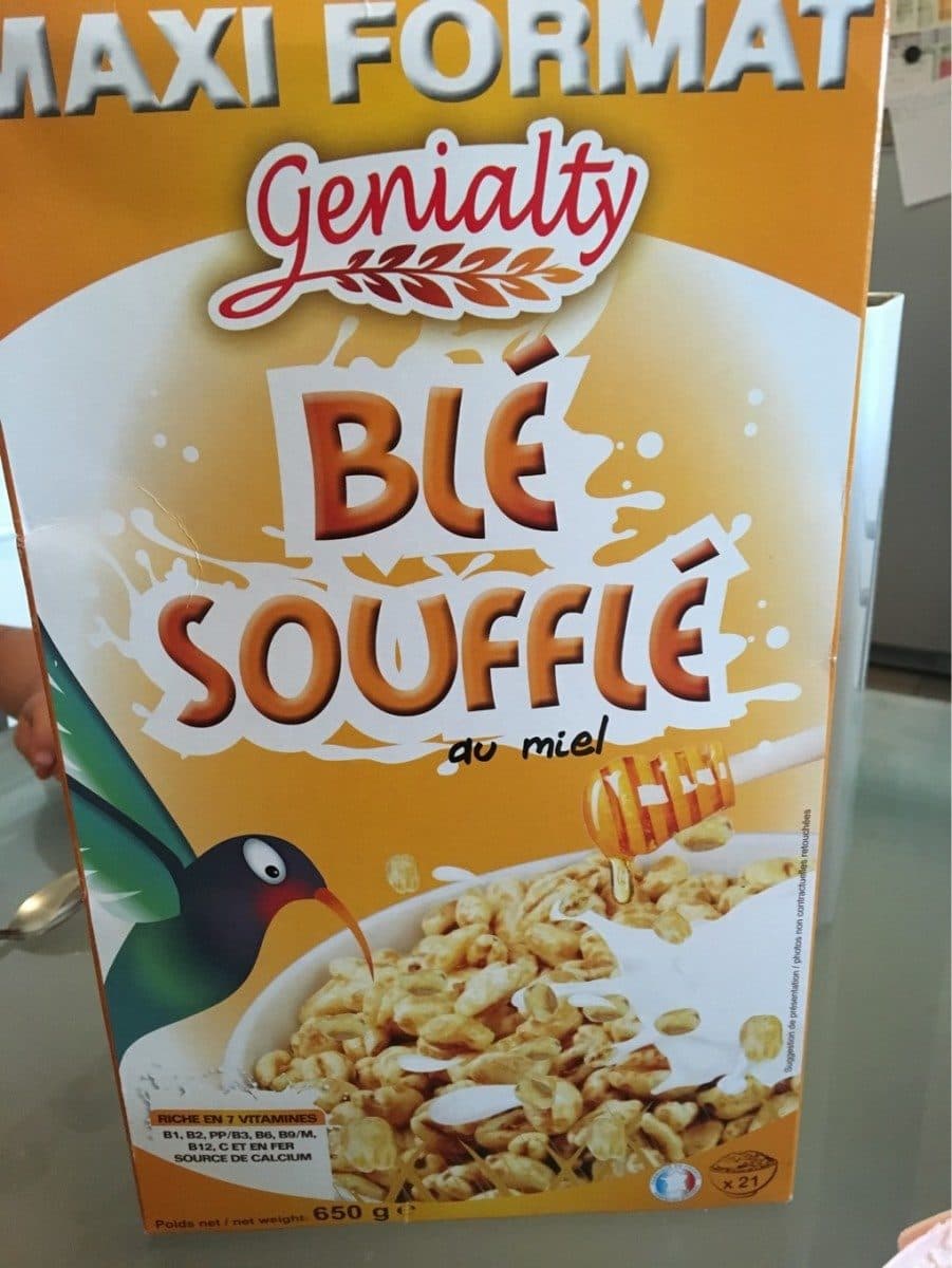 Open Food Facts Ble souffle au miel packshot
