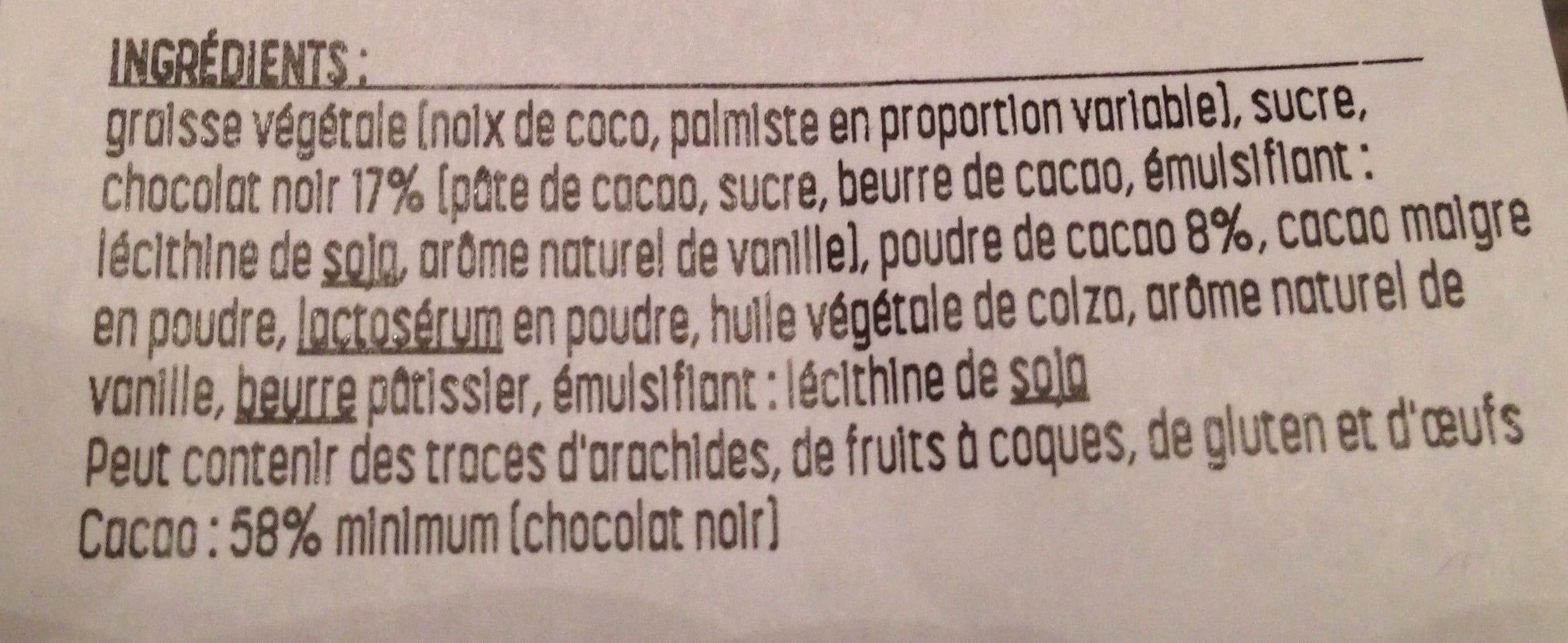Réauté Chocolat Truffes fantaisies chocolat noir packshot