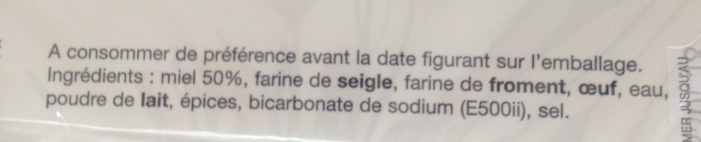 Coté Miel Apiculteurs Associes Pain D'epices Nature 330G packshot
