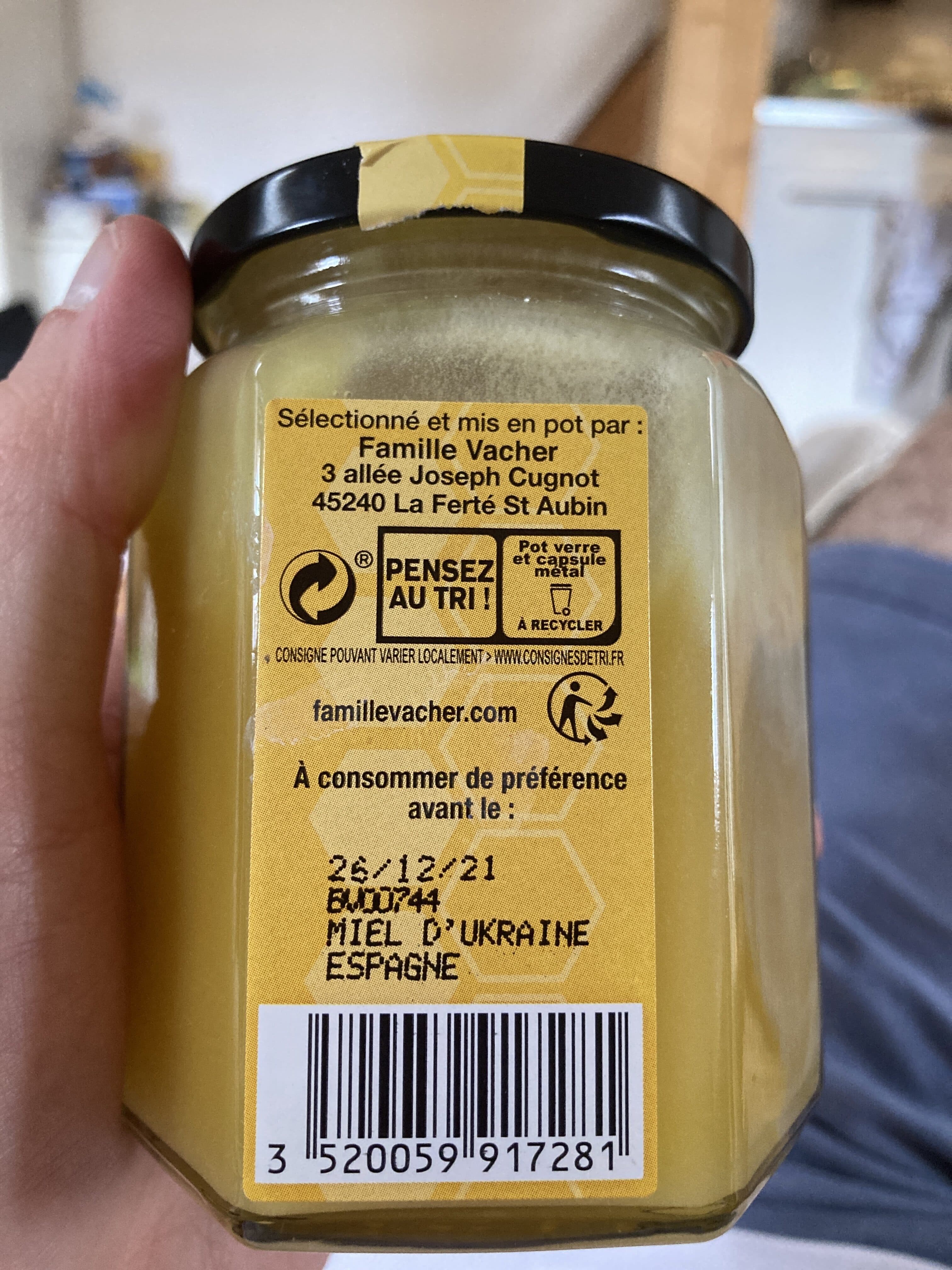 Les Apiculteurs Associés Miel de fleurs crémeux packshot