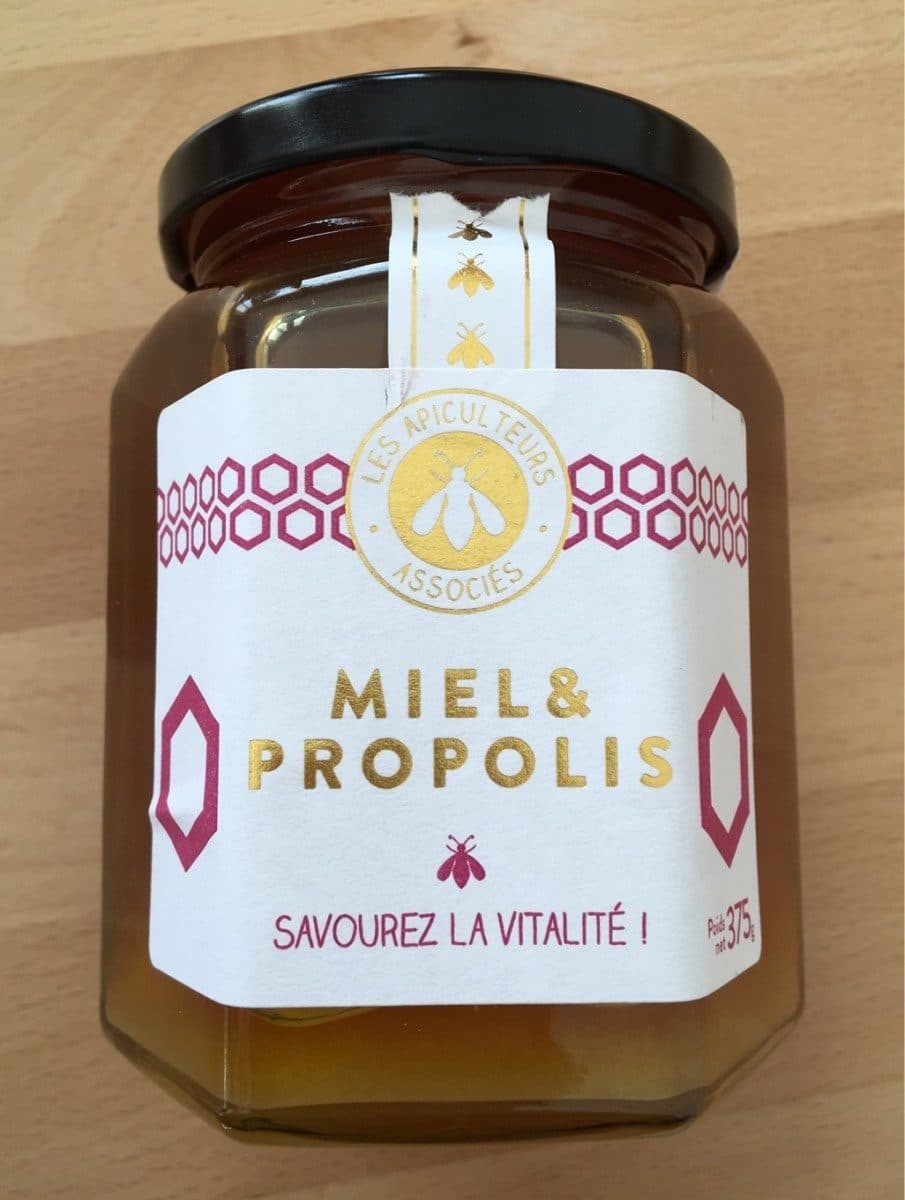 Les Apiculteurs Associés Miel et propolis packshot