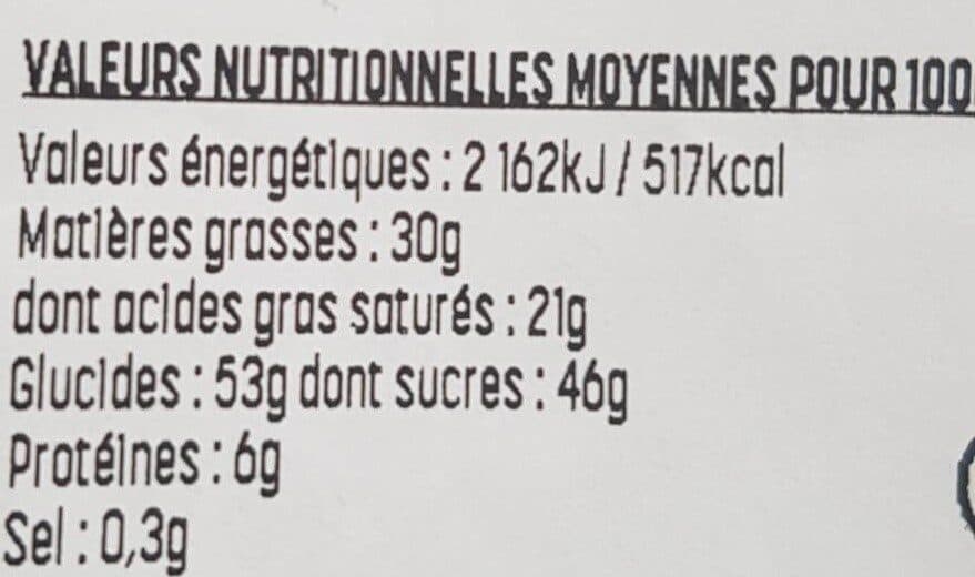 Open Food Facts Truffes feuilletine packshot