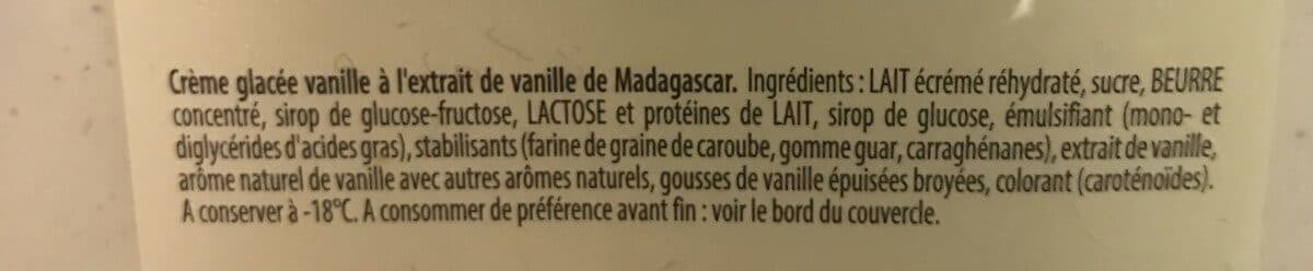 Open Food Facts Vanille de madagascar packshot