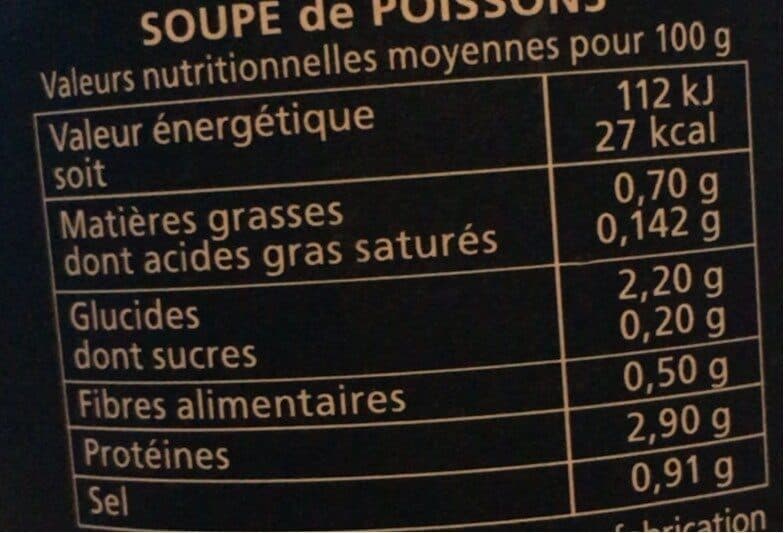 Somecom Soupe de poissons de provence packshot