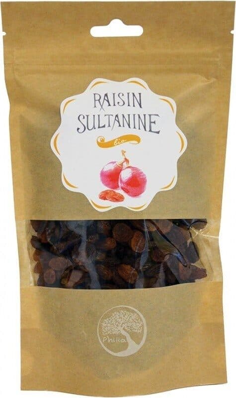 Philia Raisin Sultanine Bio 250g-philia packshot