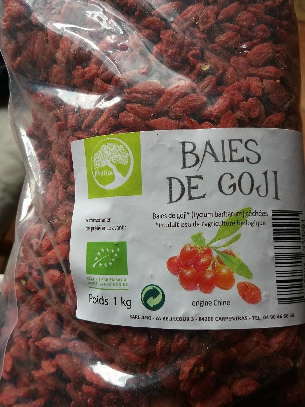 philia Baies de Goji packshot