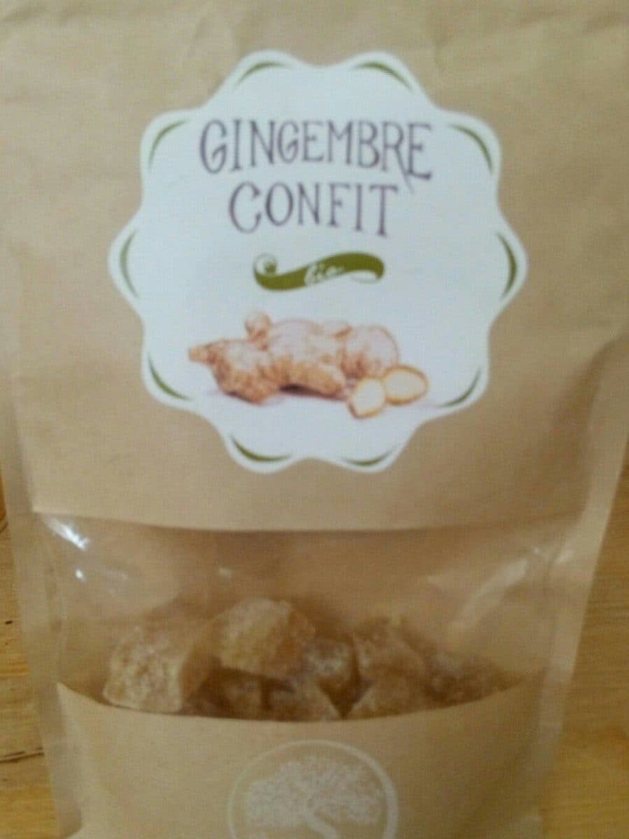 Open Food Facts Gingembre confit packshot