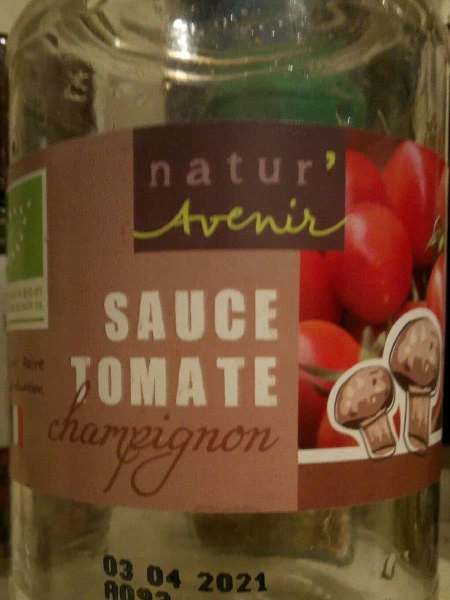 Natur Avenir 350G Sauce Tomate Aux Champignons packshot