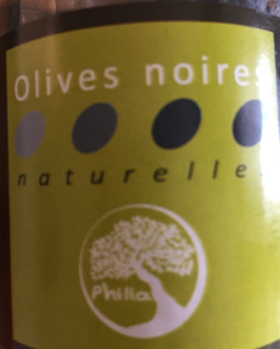 Philia Olives noires naturelles packshot