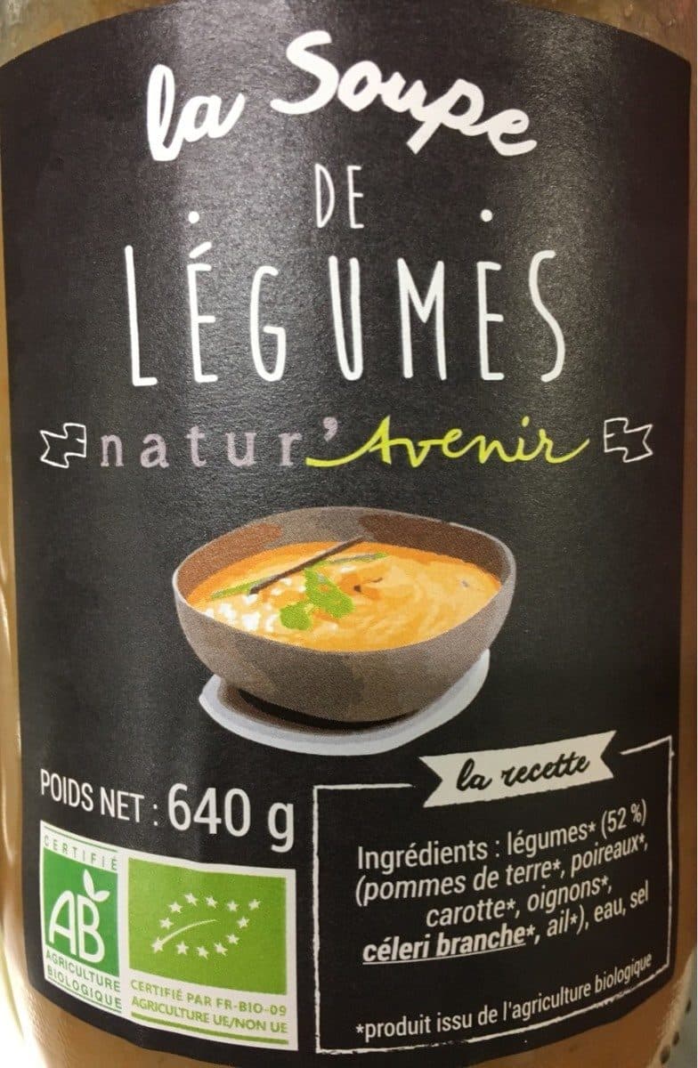 Natur Avenir Soupe de legumes packshot