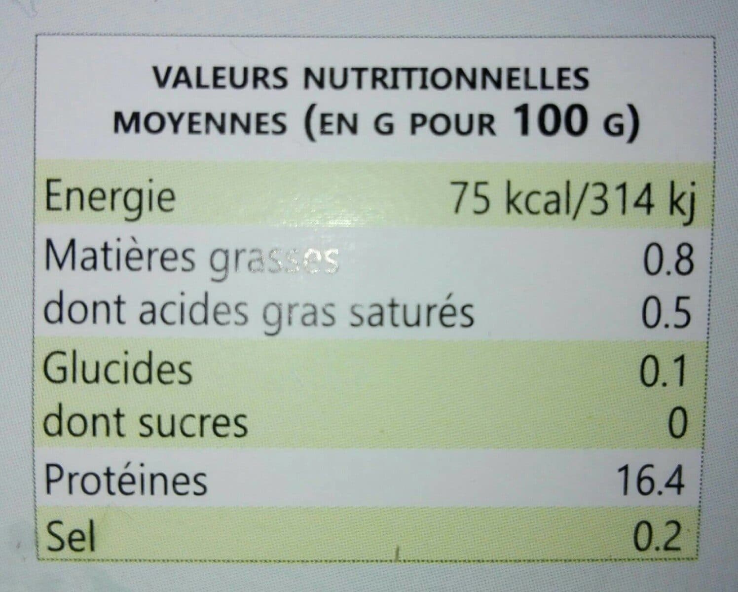 Open Food Facts Dos du cabillaud packshot