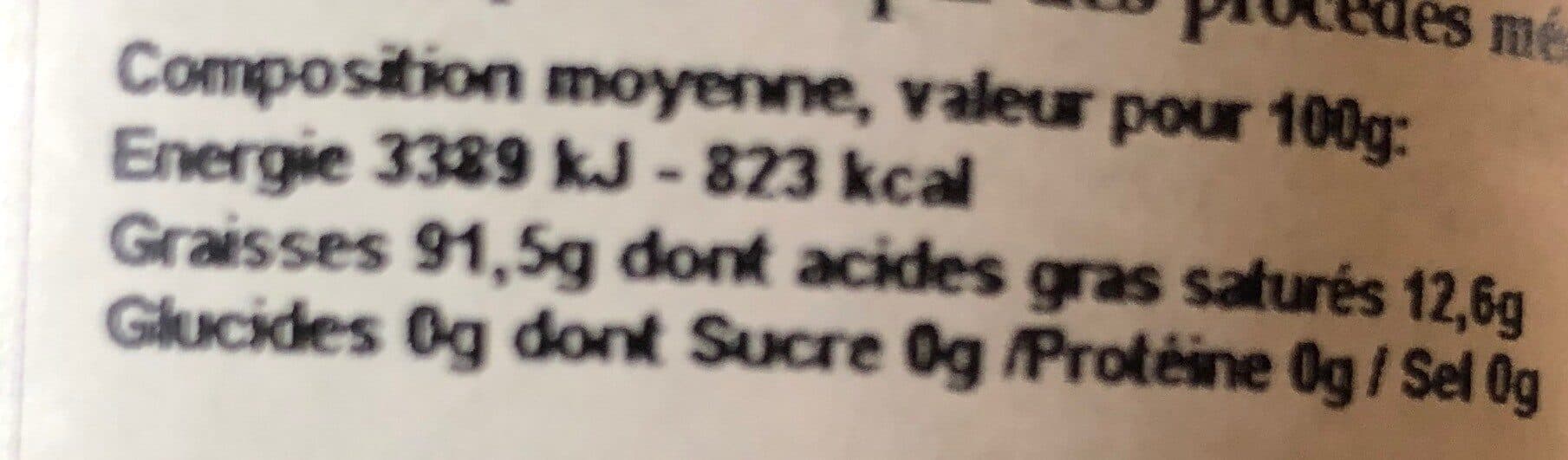 Open Food Facts Huile d'Olive Vierge Biologique packshot