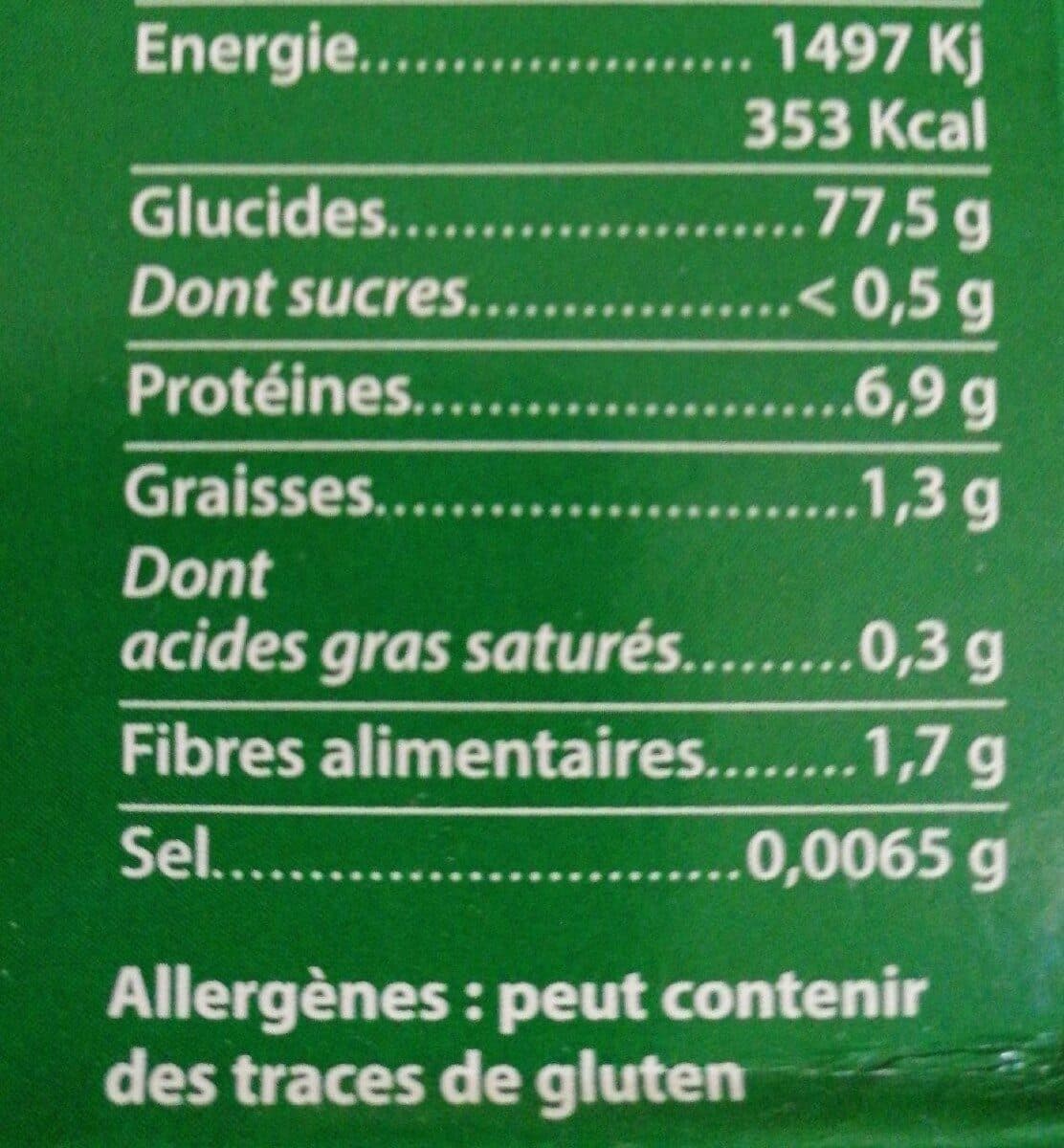 Canavere Riz Méditerranée de Camargue packshot