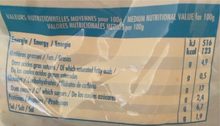 Open Food Facts Rapé saveur crabe packshot