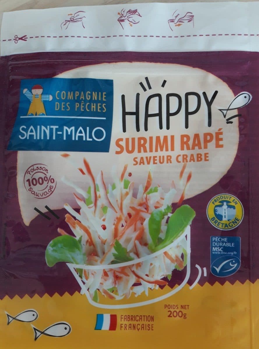 Compagnie des Pêches Saint-Malo Emincé de Surimi Saveur Crabe packshot