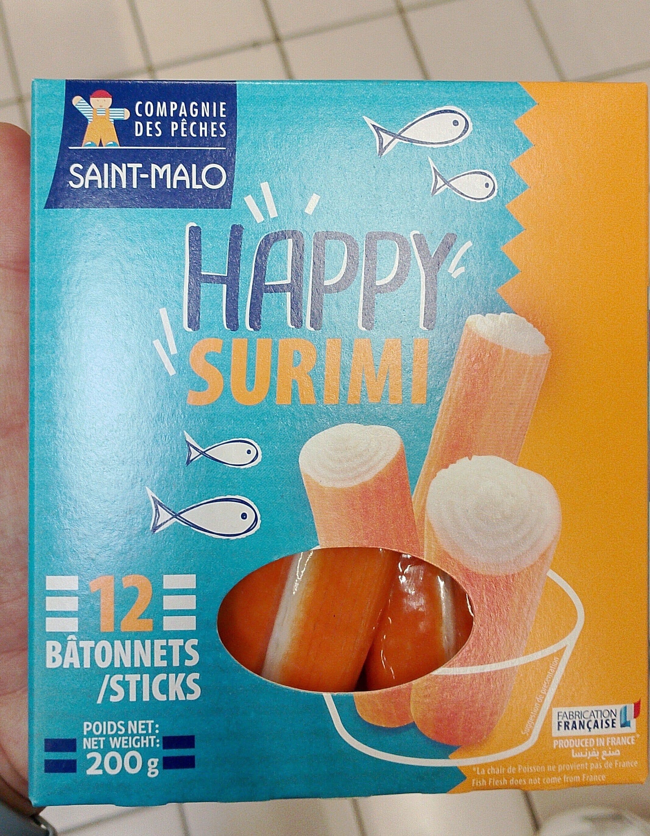Saint-malo bâtonnet surimi saint malo 200g packshot