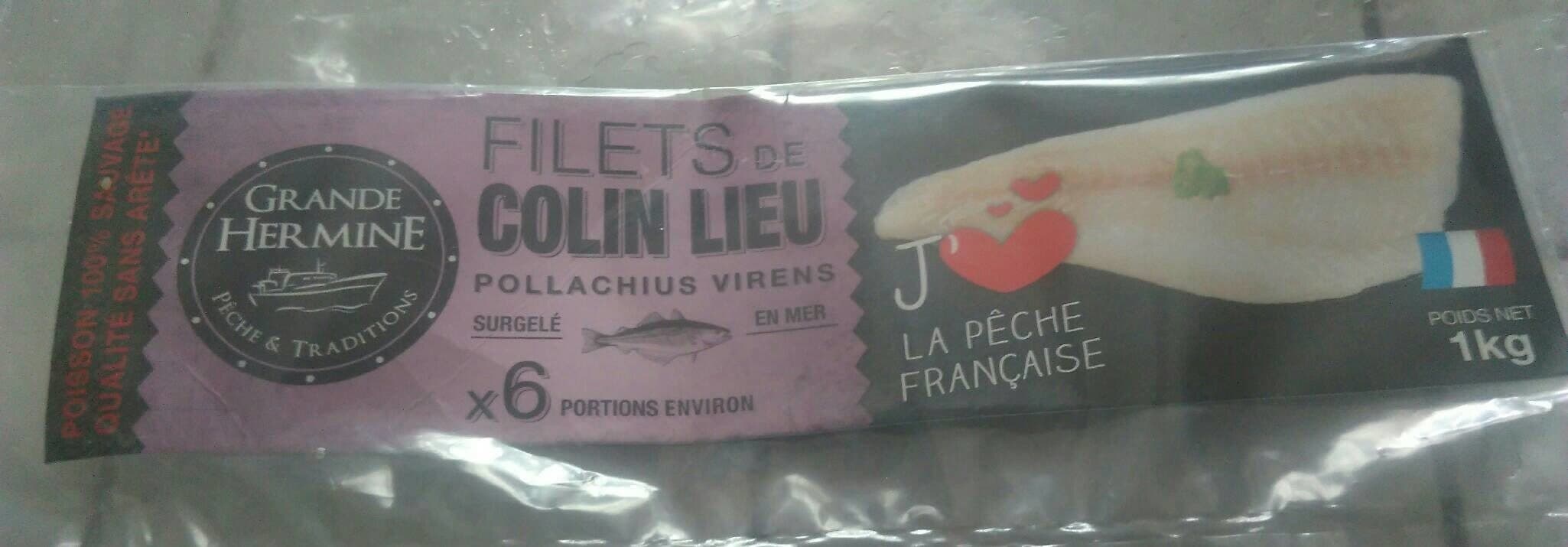 Open Food Facts Filets de Colin lieu packshot