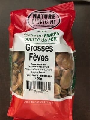 Nature D'origine Grosses feves packshot