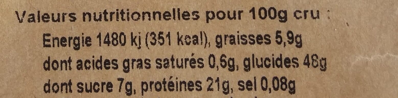 Nature d'origine Pois chiches packshot