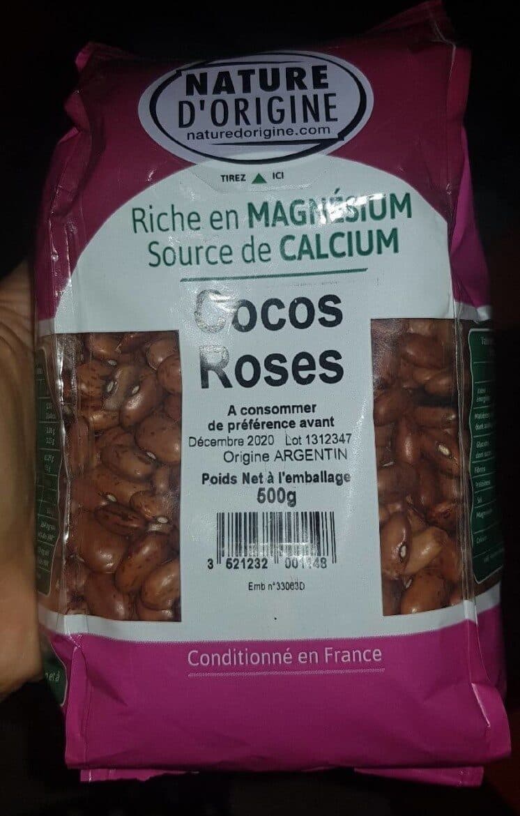 Open Food Facts Cocos roses packshot