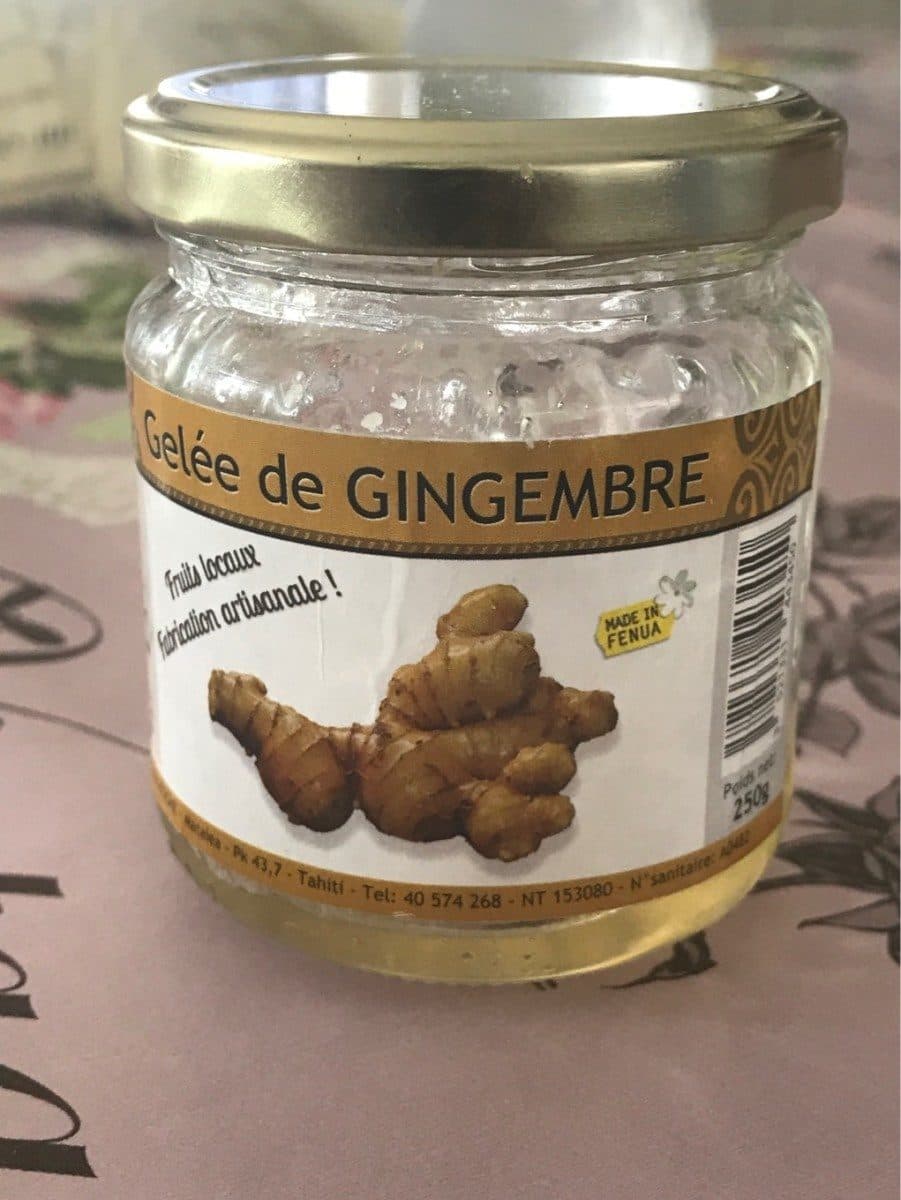 Open Food Facts Gelée de gingembre packshot
