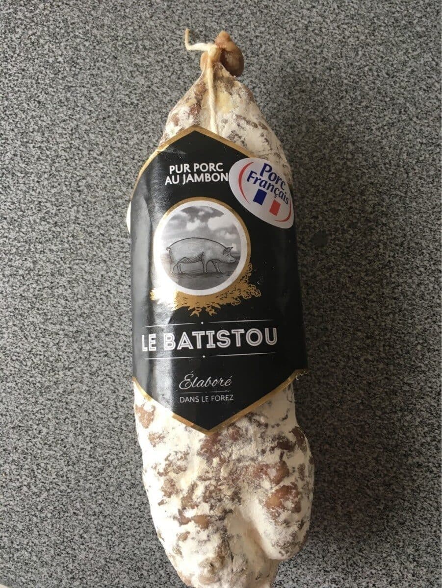 Le Batistou Saucisson pur porc packshot