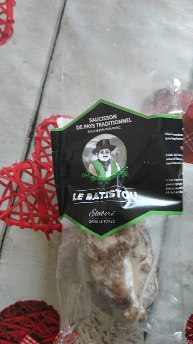 Open Food Facts Saucisson De Pays Traditionnel packshot
