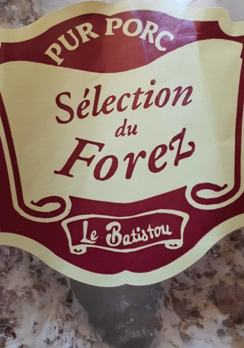 Le Batistou Saucisson sélection du forez packshot