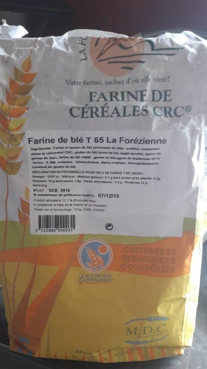Open Food Facts Farine de blé CRC packshot