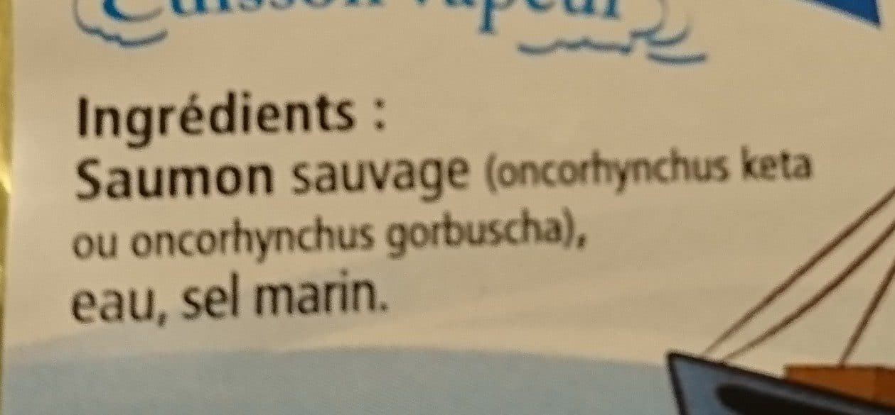 Capitaine Nat' Saumon sauvage packshot