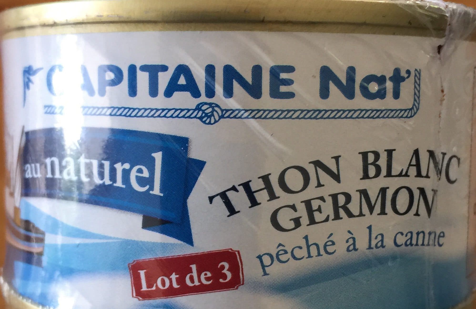 Thon Blanc Germon Capitaine nat packshot