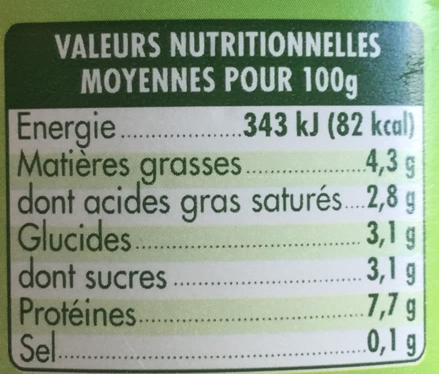Bio Nat' Fromage blanc biologique packshot