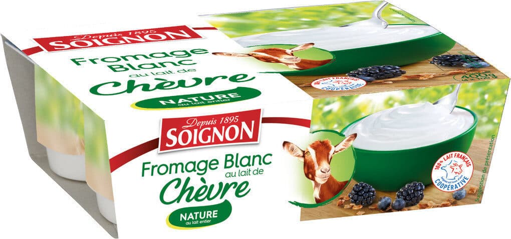 soignon Fromage blanc chèvre nature packshot
