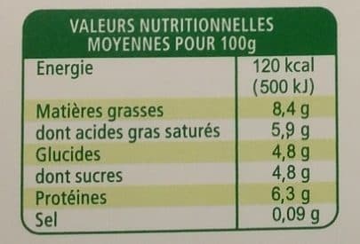 soignon Fromage blanc chèvre nature packshot