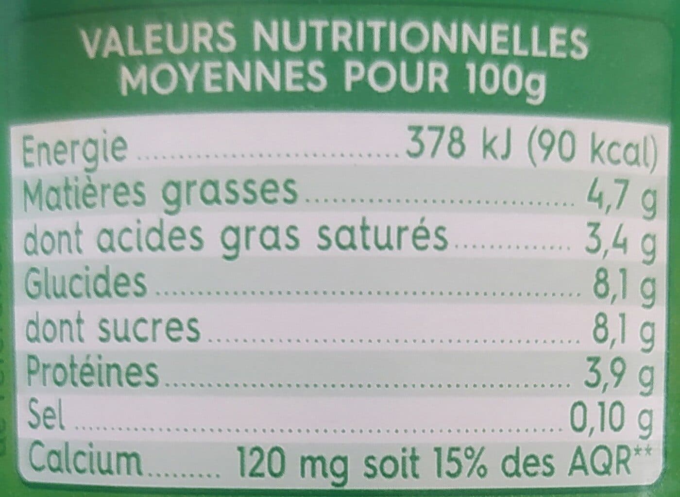 Soignon Yaourt chèvre vanille packshot