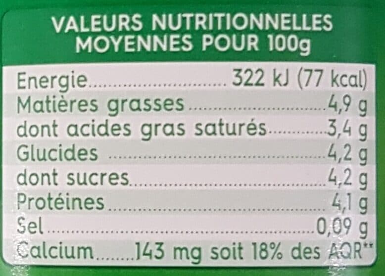 Soignon Yaourt chèvre nature packshot