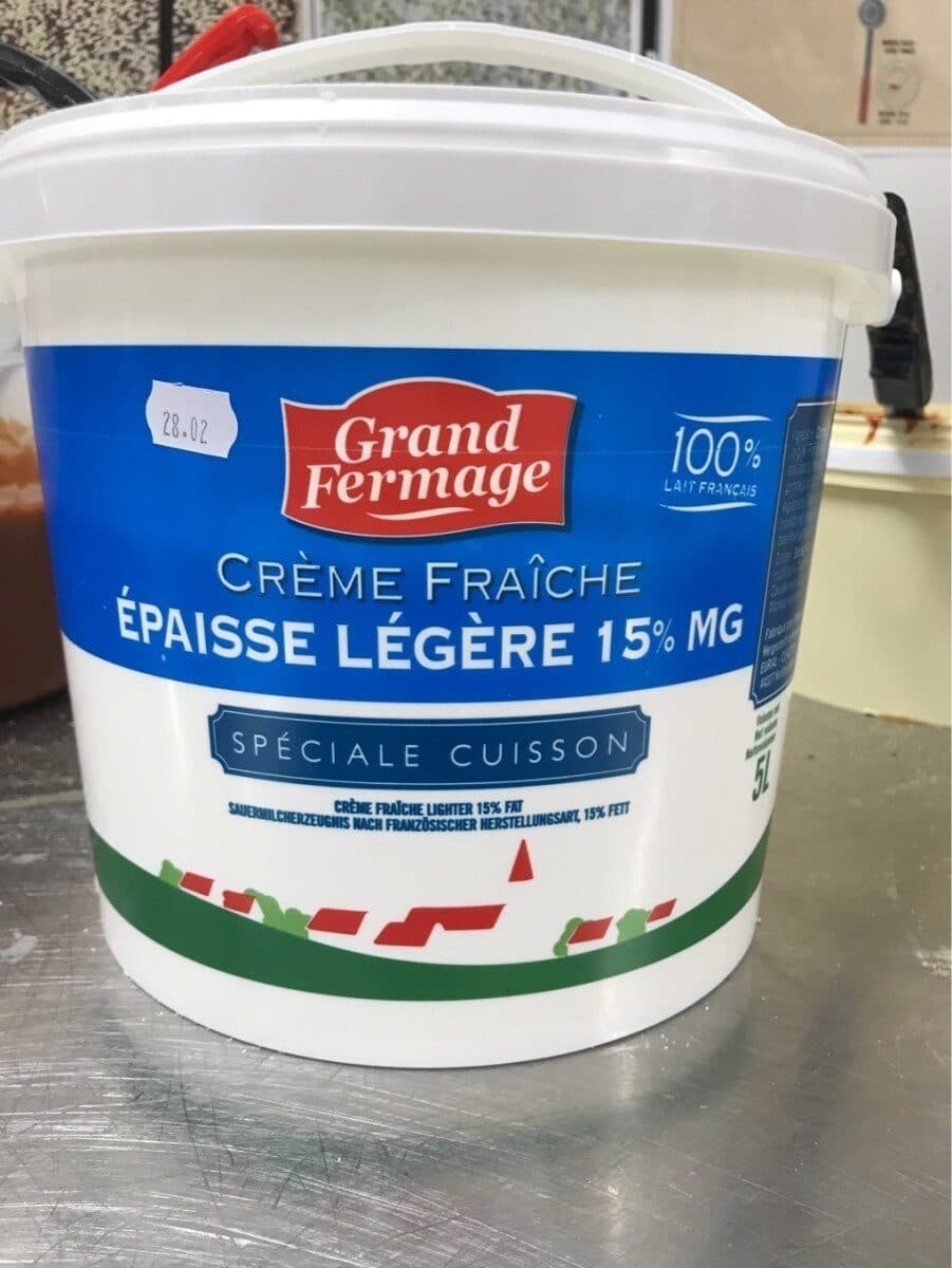 Grand Fermage Crème Fraîche épaisse Légère 15 % packshot