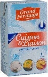 Grand Fermage CREME UHT CUISSON ET LIAISON 18% packshot