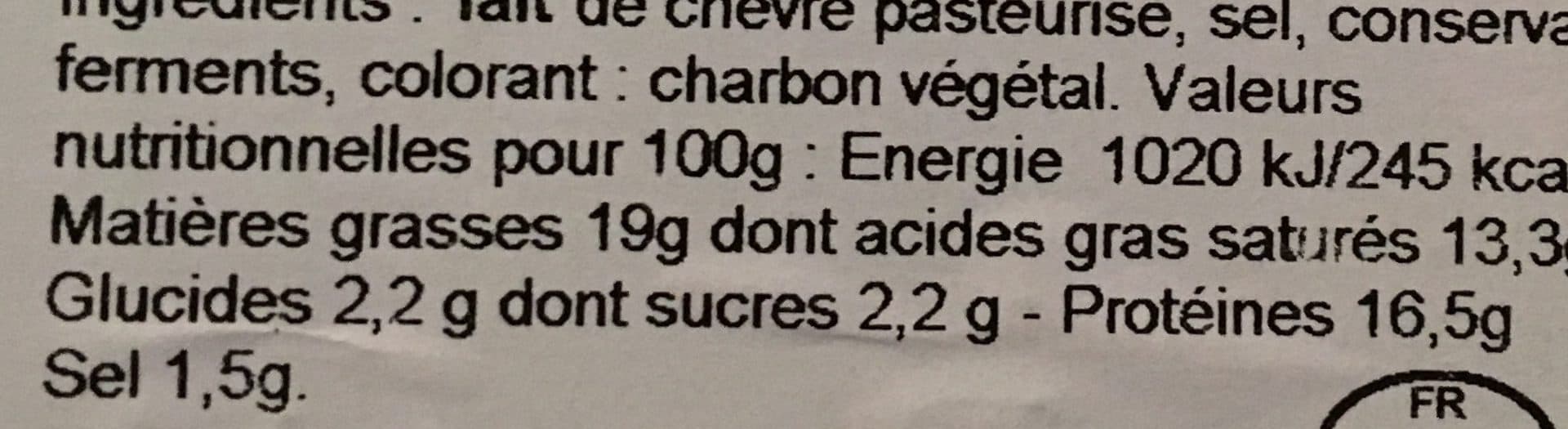 Soignon Bûche de Chèvre cendrée packshot