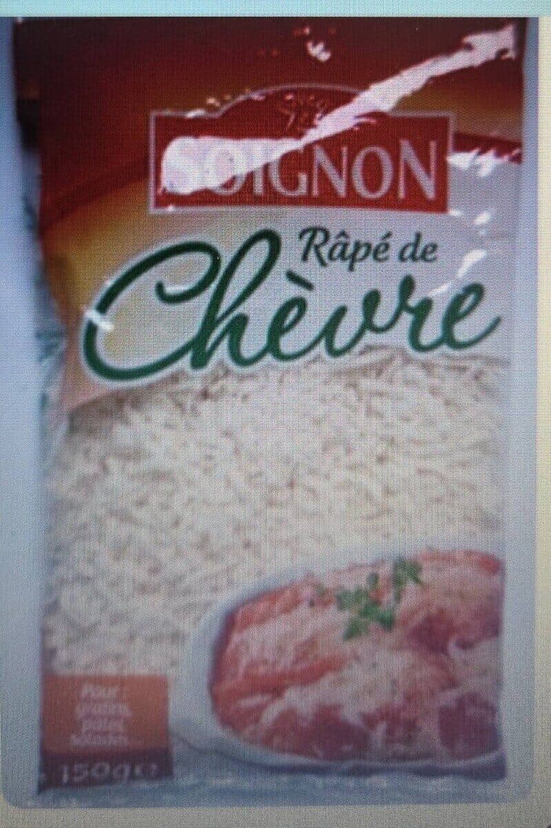 Soignon Fromage de chèvre râpé packshot