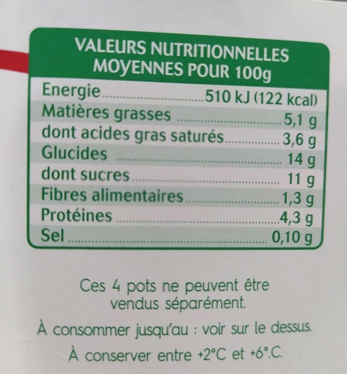 Soignon Crème dessert chocolat au lait de chèvre packshot