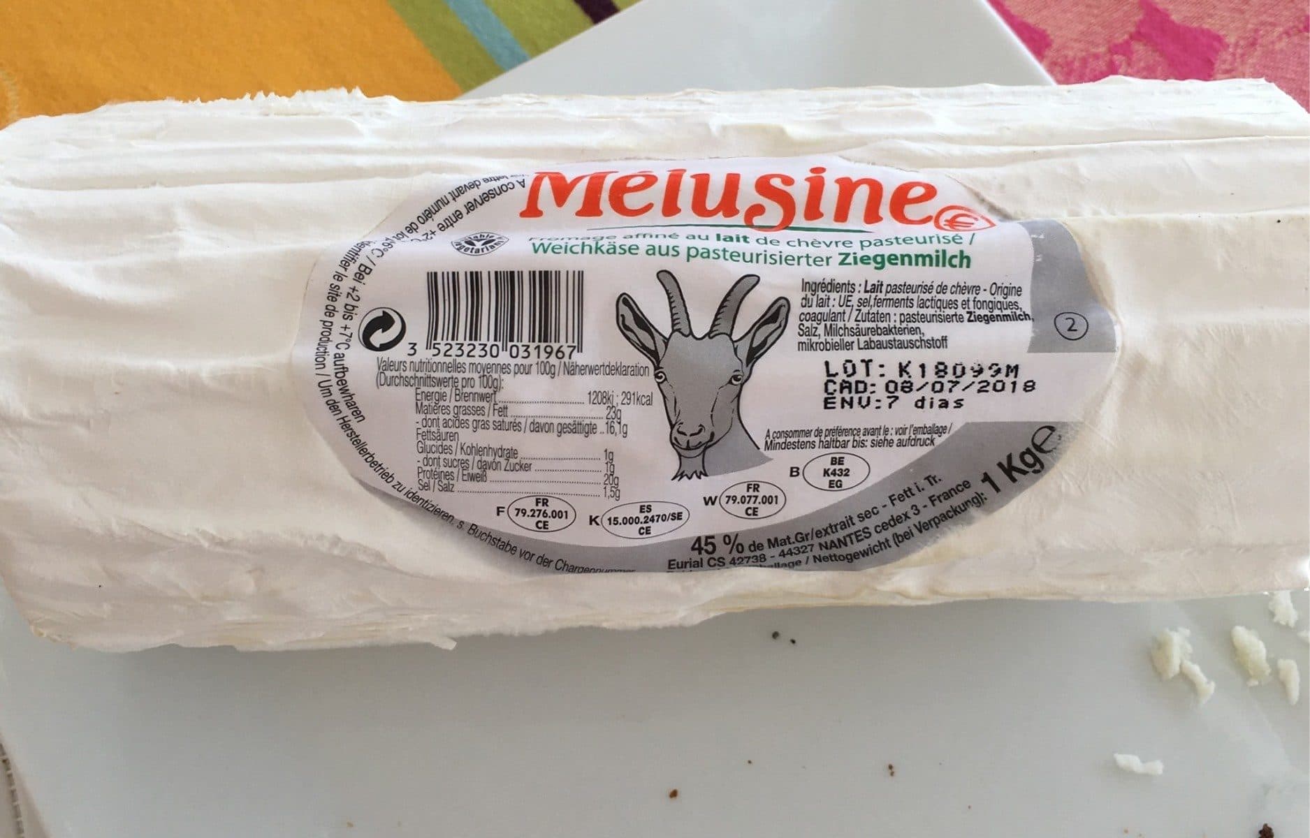 Open Food Facts Chèvre packshot
