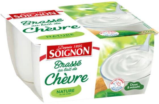 Soignon Yaourt Brassé au lait de Chèvre packshot