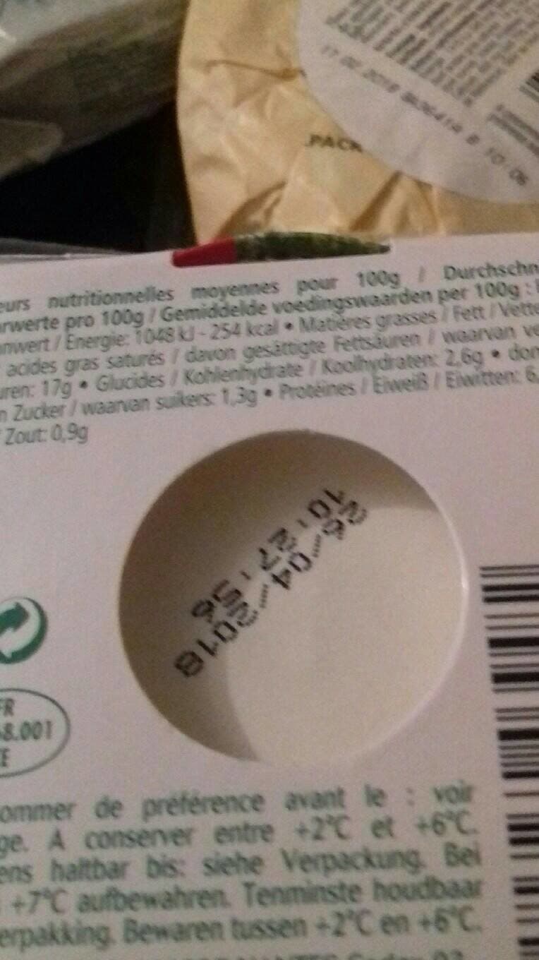 Soignon Chèvre mousse nature packshot