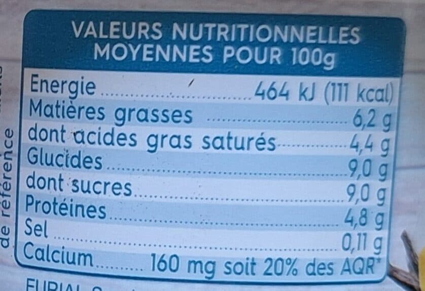 Soignon Yaourt au lait entier de brebis vanille 4 x 110 g packshot