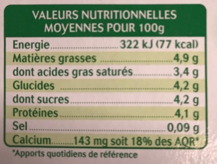 soignon Yaourt au lait de chevre packshot