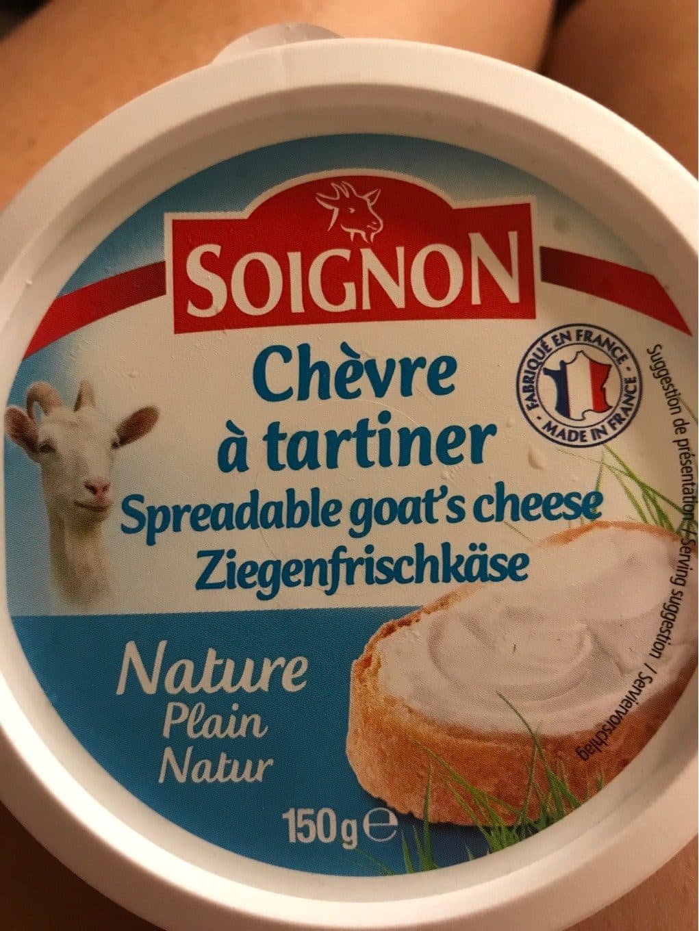 Soignon Chèvre à tartiner packshot
